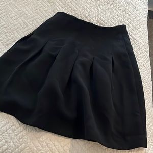 Club Monaco black tulip skirt